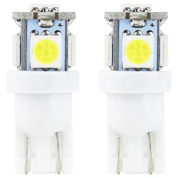 LED лампа AMIO W5W 12V 5SMD