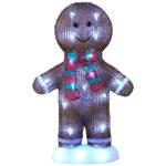 Actuel Gingerbread Man Figurine 30LED 40cm
