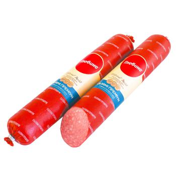 Колбаса Глобино Салями Премиум полукопченая - купить, цены на Таврия В - фото 1