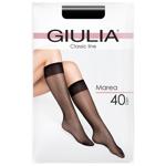 Giulia Marea Gambaletto 40 Den Nero Women's Knee-Highs 2pairs