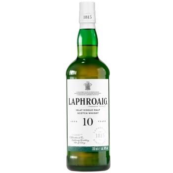Віскі Laphroaig 10 років 40% 0,7л - купити, ціни на Епіцентр FOOD - фото 1