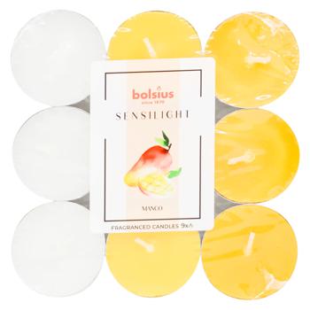 Bolsius Sensilight Mango Scented Tea Candles 9pcs - buy, prices for EKO Market - photo 2