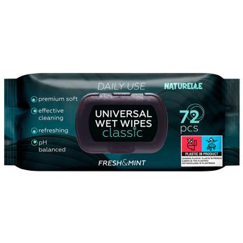 Naturelle Classic Universal Wet Wipes 72pcs - buy, prices for Vostorg - photo 1