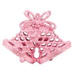 Pink Bell Mesh Decoration