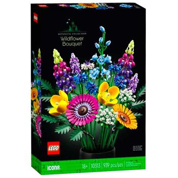 Lego Icons Botanical Collection Wildflower Bouquet Building Set 10313
