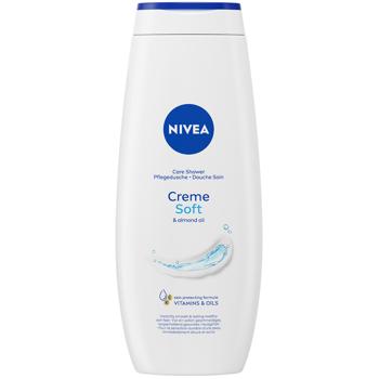 Гель-догляд для душу Nivea Creme Soft і мигдалева олія 500мл - купити, ціни на КОСМОС - фото 1