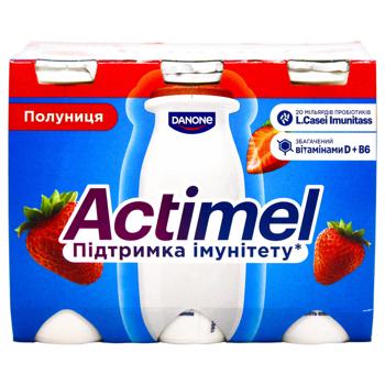 Actimel Strawberry Fermented Milk Product 1.4% 100g - buy, prices for - photo 3