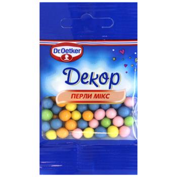 Посыпка кондитерская Dr.Oetker Жемчуг микс 10г