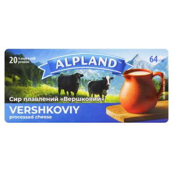Сыр плавленый Alpland Сливочный 20% 64г - купить, цены на NOVUS - фото 2