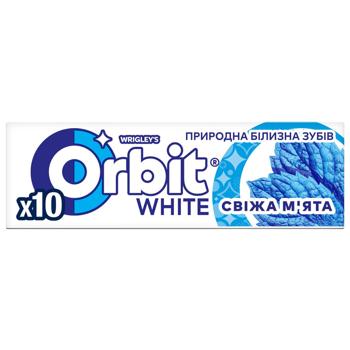 Orbit White Fresh Mint Chewing Gum 14g - buy, prices for COSMOS - photo 1