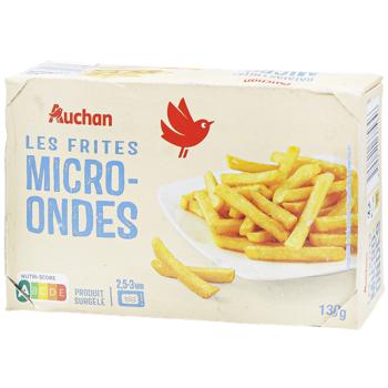 Auchan French Fries Frozen 130g