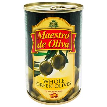 Maestro de Oliva Olives with Pits 280g - buy, prices for - photo 1