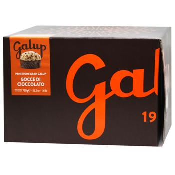 Панеттоне Galup с шоколадными дропсами 750г