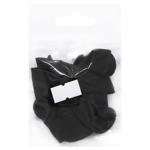 Шарики воздушные металлик черный 11см 5шт