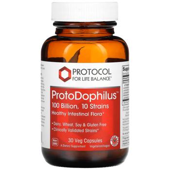 Protocol for Life Balance ProtoDophilus Probiotic 10 Strains 100 Billion CFU 30 capsules