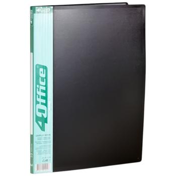 4Office A4 Folder Black 10pcs - buy, prices for Auchan - photo 1