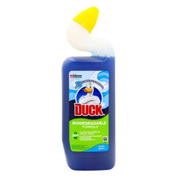 Чистячий засіб для унітазу Duck Biodegradable Ocean Splash 750мл