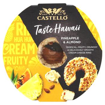 Castello Cream Cheese with Pineapple and Almonds 65% 125g - buy, prices for MegaMarket - photo 2