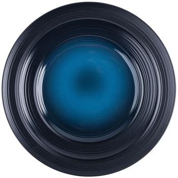 Krauff Lucerne Black&Blue Dessert Plate 21.4cm