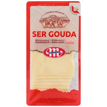 Сыр Mlekovita Гауда нарезка 44% 100г - купить, цены на Grono - фото 1
