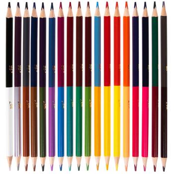 Yes Pusheen Double-sided Colored Pencils 36 Colors 18pcs - buy, prices for - photo 3