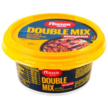 Закуска Пікнік Подвійний мікс Ростбіф із ароматними овочами 120г - купити, ціни на Восторг - фото 1