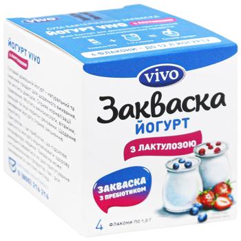 Закваска бактеріальна Vivo Йогурт з лактулозою 1г х 4шт - купити, ціни на Auchan - фото 3