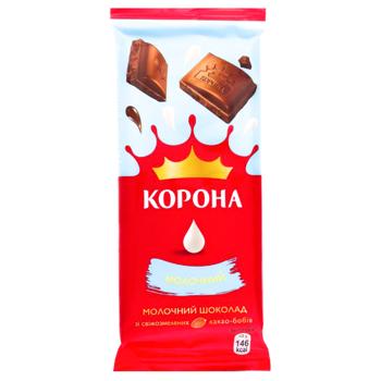 Шоколад молочний Корона 85г - купити, ціни на КОСМОС - фото 1