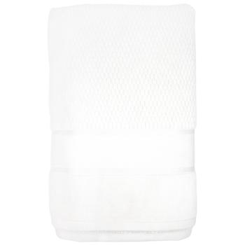 Рушник Biltex Соти махровий блідо-ментоловий 70х140см