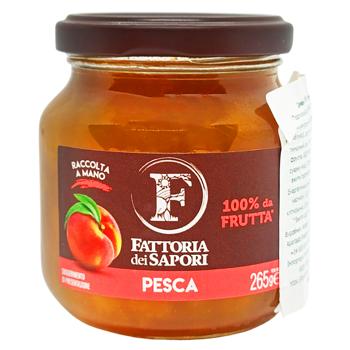 Fattoria dei Sapori Peach Jam 265g - buy, prices for COSMOS - photo 2