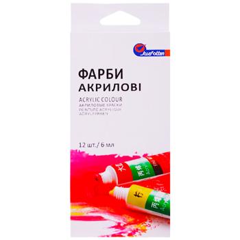 Фарби акрилові Josef Otten Basics 6мл*12 кольорів