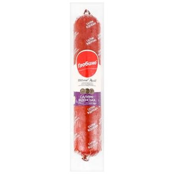 Globino Salami Vienna Semi-smoked Sausage High Grade 460g - buy, prices for METRO - photo 1