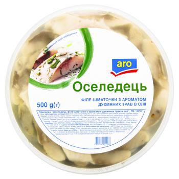 Оселедець Aro в олії з травами 500г - купити, ціни на METRO - фото 2