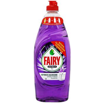 Fairy Extra+ Lilac Dishwashing Liquid 650ml - buy, prices for Tavria V - photo 1