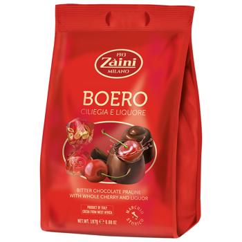 Конфеты Zaini Boero с вишней и ликером 187г - купить, цены на КОСМОС - фото 1