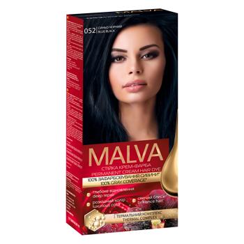 MALVA Color Revive № 052 Blue-Black Permanent Cream Hair Dye