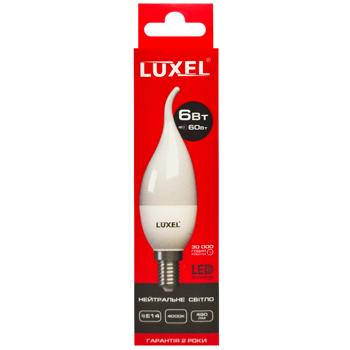Luxel LED Candle Neutral Light Lamp 6W C37 E27 4000K 047-NE - buy, prices for Vostorg - photo 2