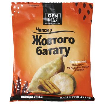 Чіпси з батату Техасько-Мексіканьски (Наш імпорт) 45 г - купить, цены на КОСМОС - фото 1