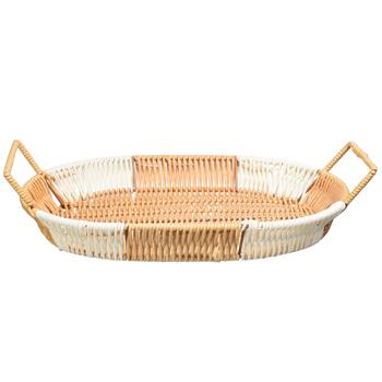 Wicker Fruit Bowl 34*23*4.5cm