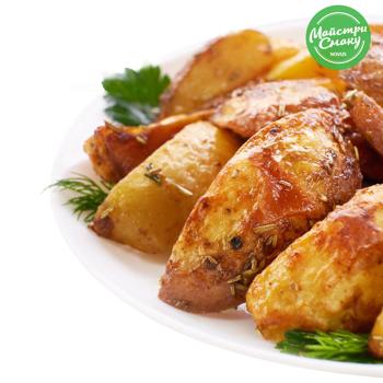 Картофель запеченный с розмарином
