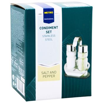 Aro Condiment Set Salt and Pepper 11.5cm - buy, prices for - photo 2