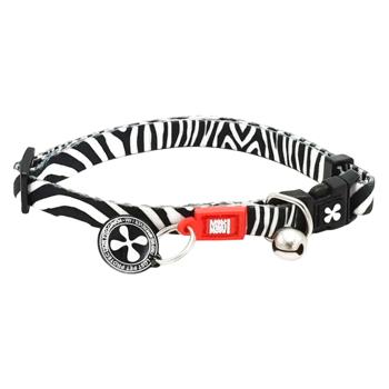 Нашийник для котів Max Molly Smart ID Зебра One Size - чорно-білий - купити, ціни на MasterZoo - фото 1