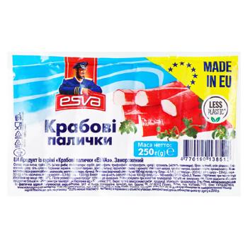 Палички Есва крабові 250г замороженні  - купить, цены на Grono - фото 1