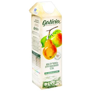 Сік Galicia яблучно-грушевий 1л - купити, ціни на КОСМОС - фото 1