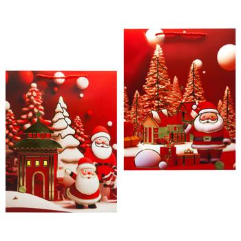 Angel Gifts New Year's Paper Bag 26*32*10cm - buy, prices for Za Raz - photo 1