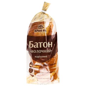 Pershyy Khlib Sliced Milk Loaf 450g - buy, prices for - photo 1