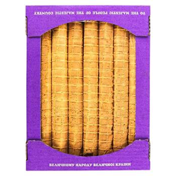 Печиво Добробут Каноллі Шоколад трубочка 1,1 кг - купить, цены на Grono - фото 1