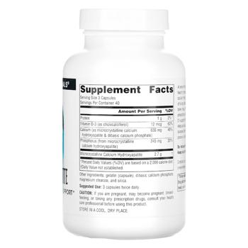 Source Naturals Calcium Hydroxyapatite 120 capsules - buy, prices for Biotus - photo 2