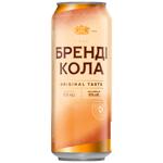 Obolon Brandy-Cola Low-Alcohol Drink 0.5l Can