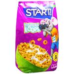 Start! 4 Cereals Loops Dry Breakfast 500g